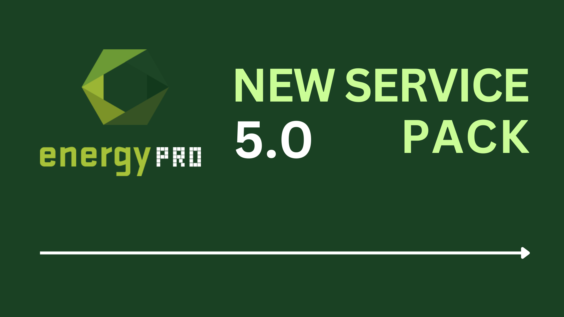 energyPRO 5.0 - New Service Pack