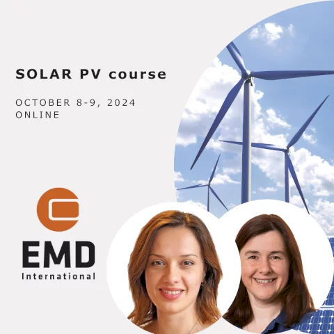 Last chance to register for our SOLAR PV course next week in the new windPRO 4.1 version!